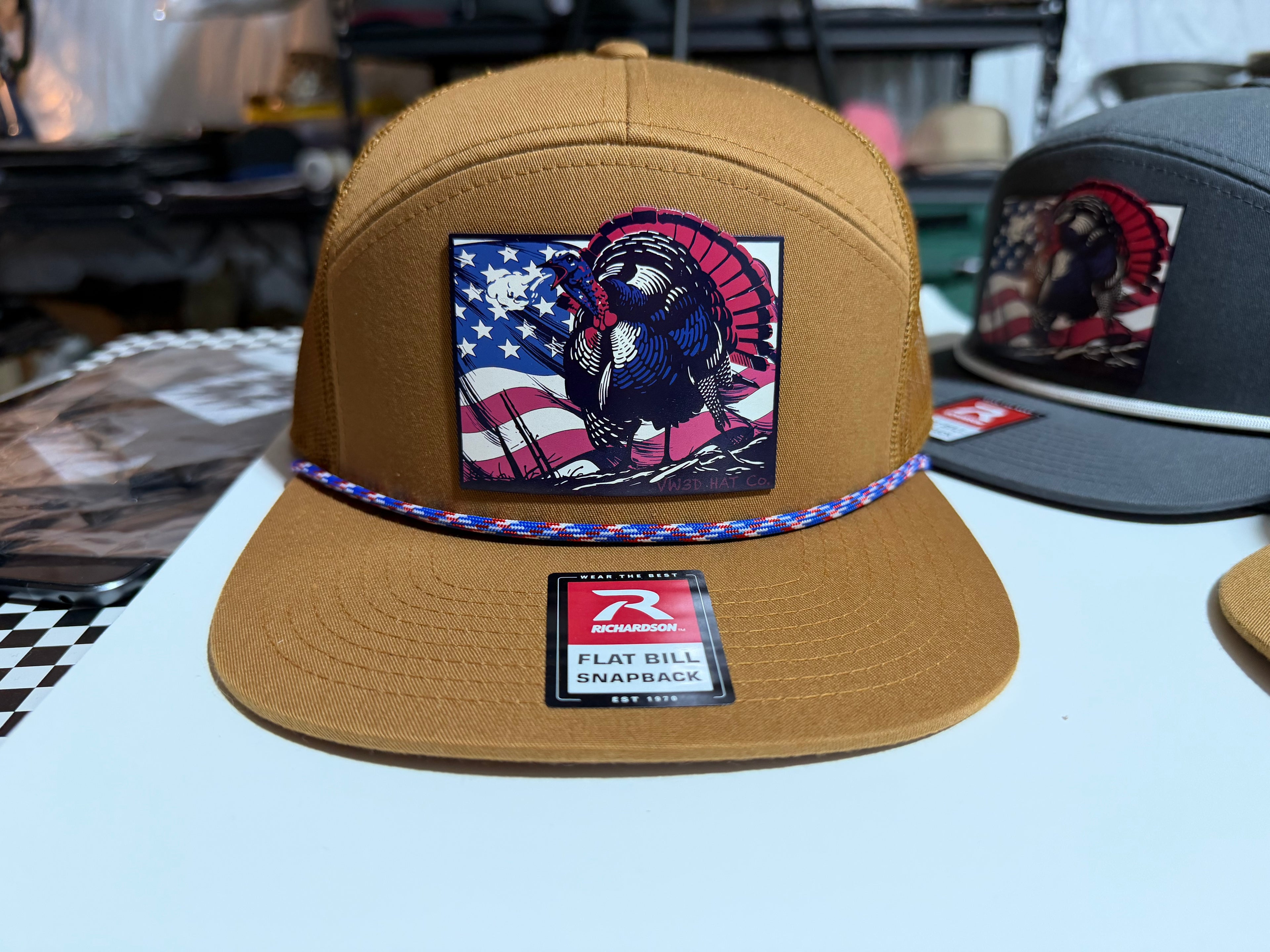 Merica Turkey Flag Hat