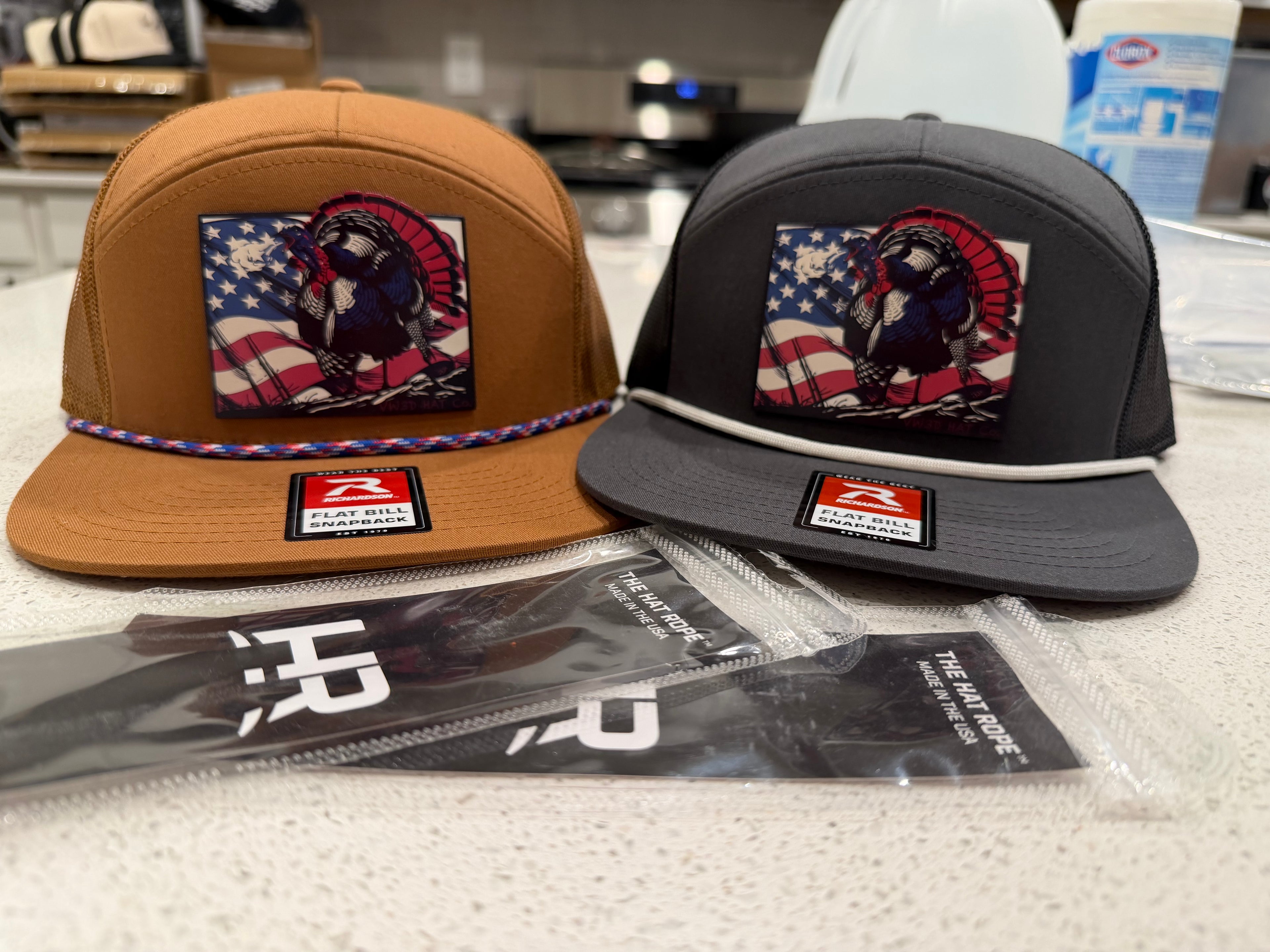 Merica Turkey Flag Hat