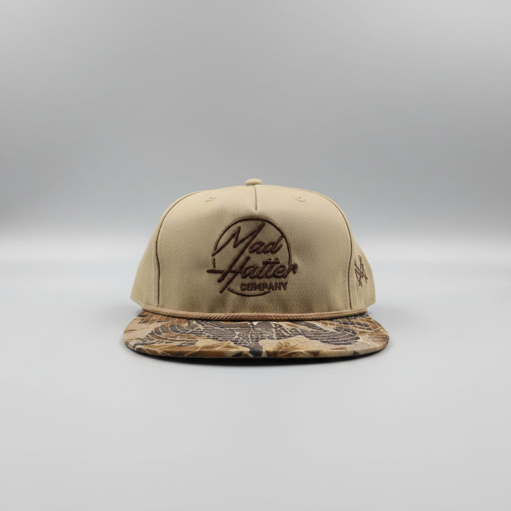 Mad Hatter Company Logo RealTree Grandpa Rope Hat