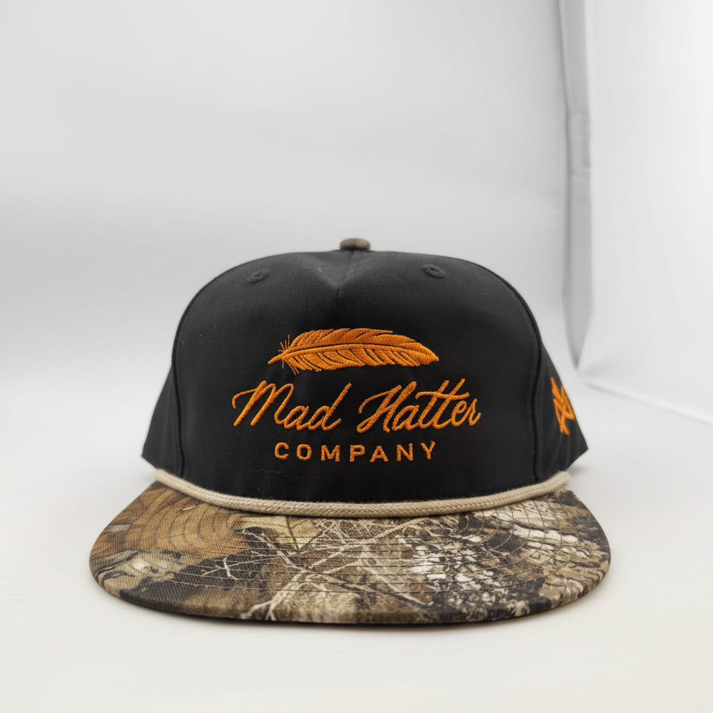 RealTree Mad Hatter Feather Grandpa Hat