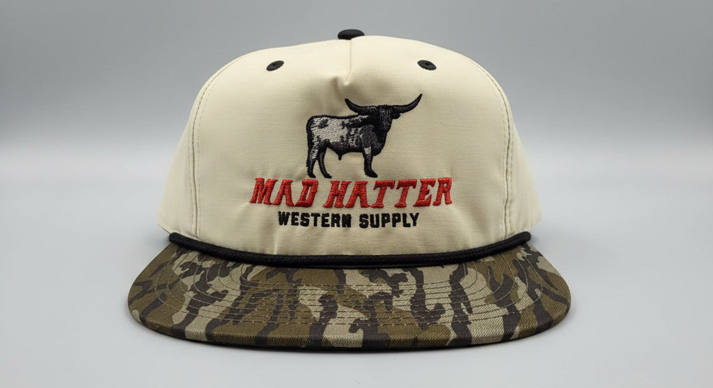 Mad Hatter Western Supply Grandpa Rope Hat