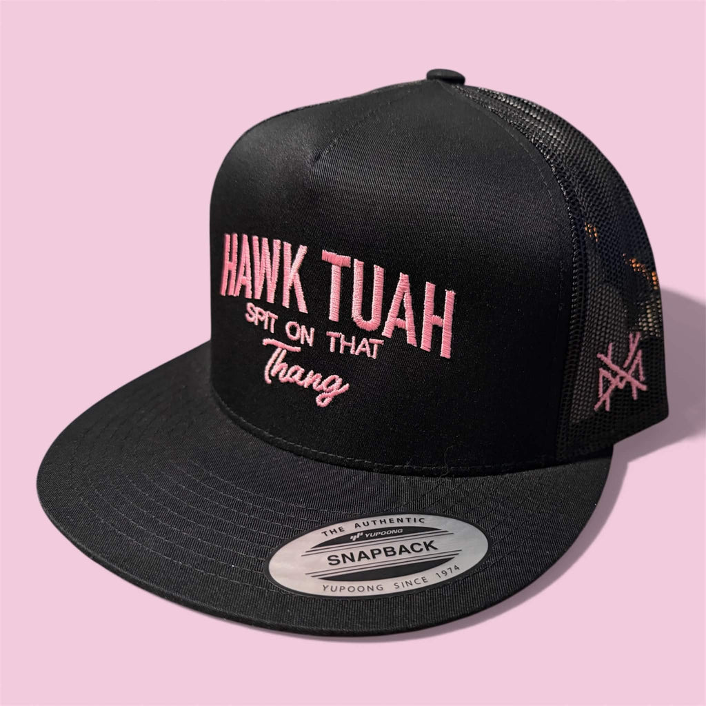 Hawk Tuah Flat Bill Hat
