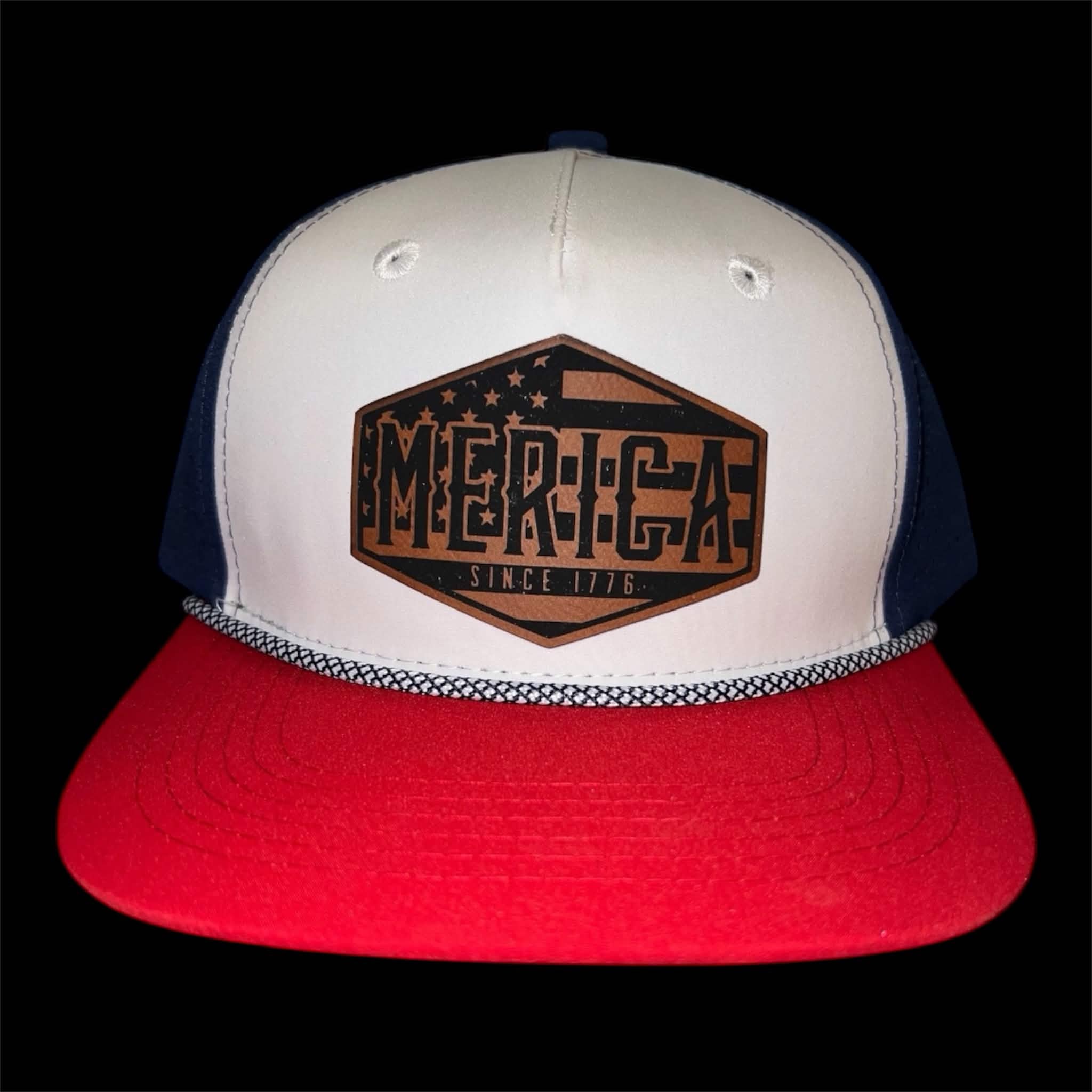 Merica' RWB Rope Hat