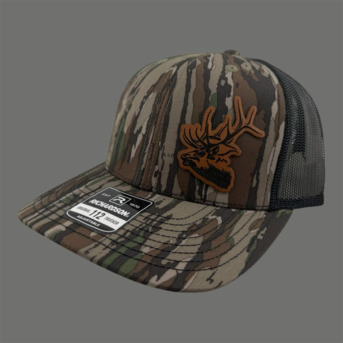 Camo Elk Patch Hat