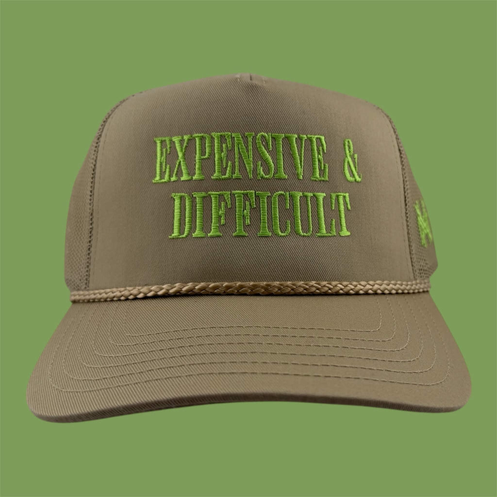 Expensive & Difficult Rope Hat